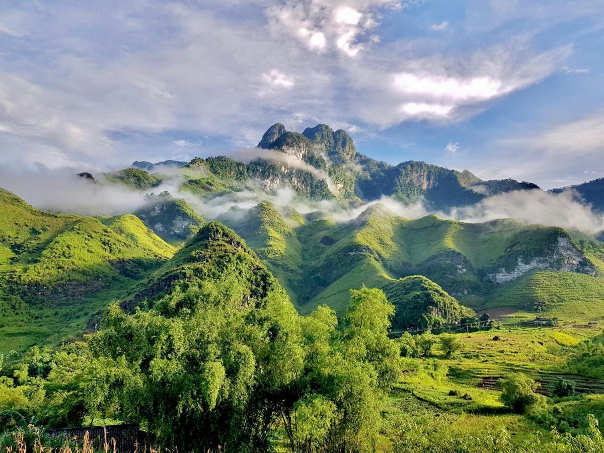 Apartmán Du Gia Panorama Ecologde Làng Cac Exteriér fotografie