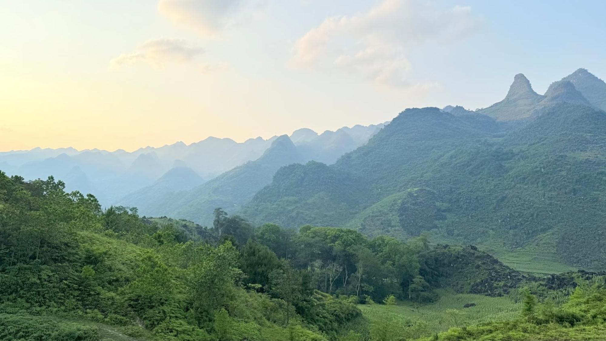 Apartmán Du Gia Panorama Ecologde Làng Cac Exteriér fotografie