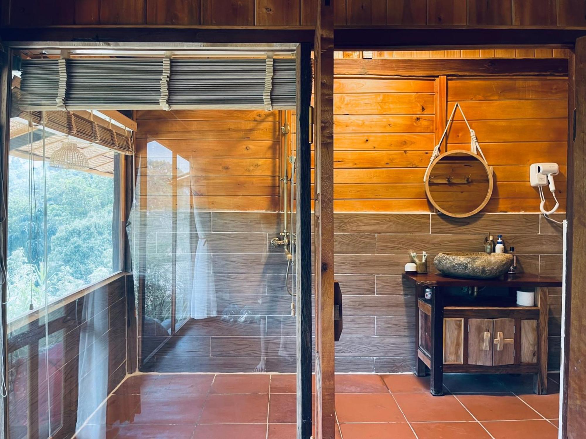 Apartmán Du Gia Panorama Ecologde Làng Cac Exteriér fotografie