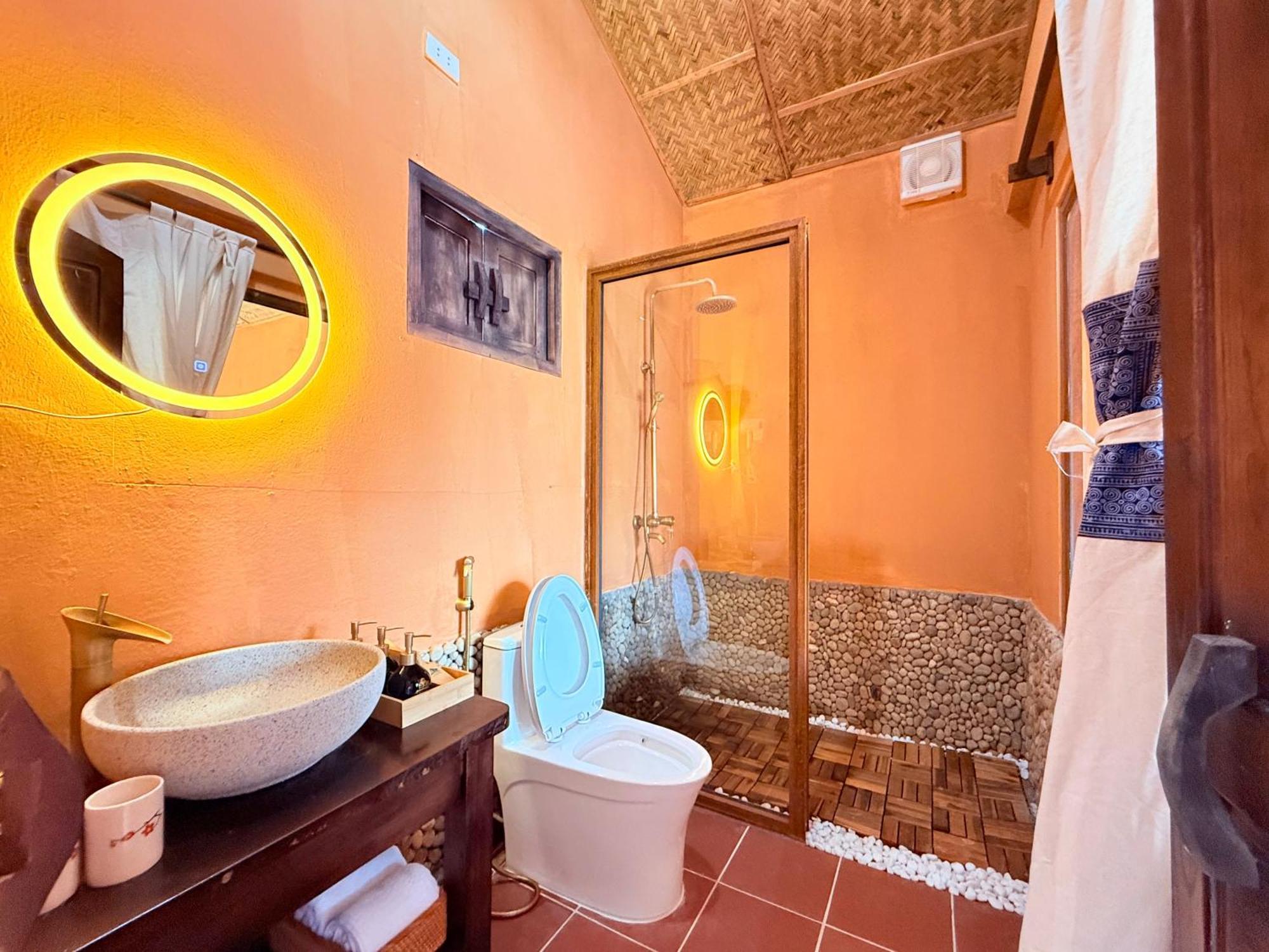 Apartmán Du Gia Panorama Ecologde Làng Cac Exteriér fotografie